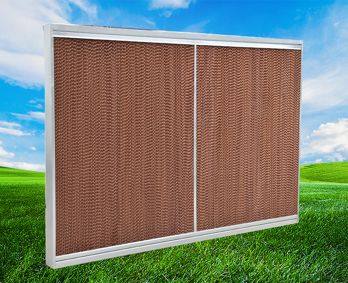 Aluminum alloy wet curtain wall