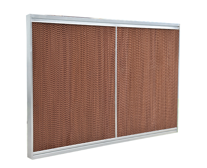 Aluminum alloy wet curtain wall
